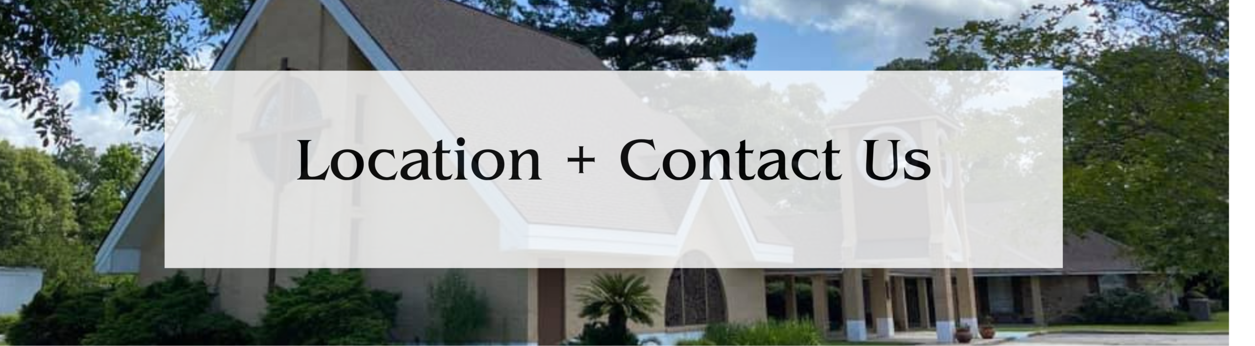banner images of location where the secular co-op in baton rouge meets