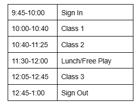 homeschool-co-op-classes-daily-schedule